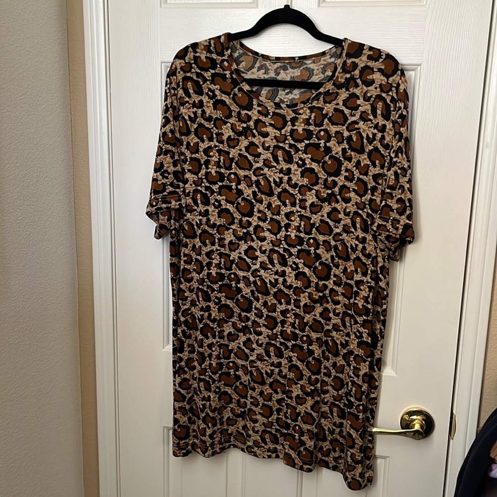 Unbranded Animal Print Tunic